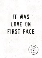 it was love on first face